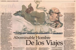 Abominable hombre de los viajes
