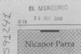 Nicanor Parra  [artículo]