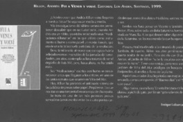 Fuí a Venus y volví  [artículo] Enrique Lafourcade