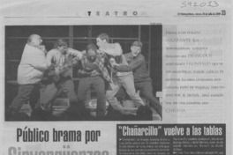 Público brama por Sinvergüenzas  [artículo] Ximena Villanueva