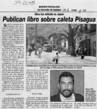 Publican libro sobre caleta Pisagua  [artículo]