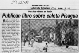 Publican libro sobre caleta Pisagua  [artículo]