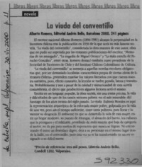 La viuda del conventillo  [artículo]