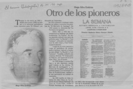 Otro de los pioneros  [artículo]