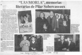 "Las Morla", memorias literarias de Pilar Subercaseaux