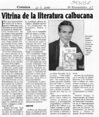 Vitrina de la literatura calbucana  [artículo]