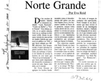 Norte grande  [artículo] Eva Reid
