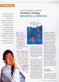 Humor, ironía, derechos y deberes  [artículo]