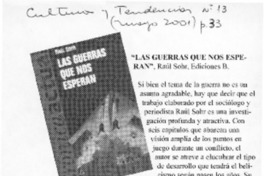 Las guerras que nos esperan  [artículo]