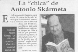 La "chica" de Antonio Skármeta  [artículo]