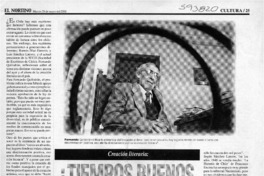 ¿Tiempos buenos o tiempos malos?  [artículo]
