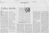 Teillier inédito  [artículo] Marcelo Somarriva Q.