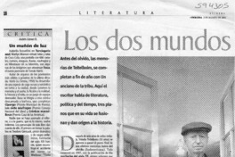 Los dos mundos de Volodia Teitelboim  [artículo] Iván Quezada E.