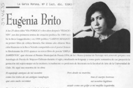 Eugenia Brito  [artículo]