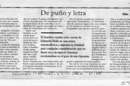 De puño y letra  [artículo] Filebo