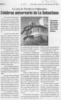 Celebran aniversario de La Sebastiana  [artículo]
