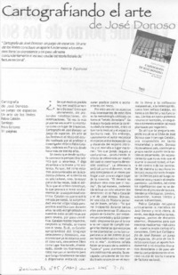Cartografiando el arte de José Donoso