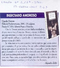 Insectario amoroso
