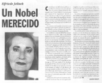 Un Nobel merecido