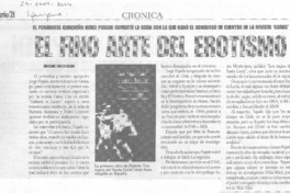 El Fino arte del erotismo