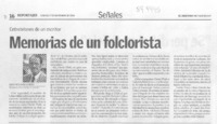 Memorias de un folklorista
