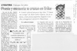 Poesía y memoria se cruzan en Trilce