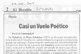 Casi un vuelo poético