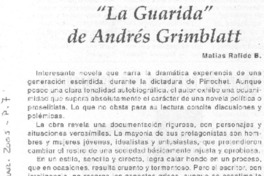 "La guarida" de Andrés Grimblatt