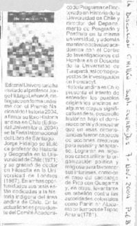 Historia andina en Chile