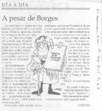A pesar de Borges