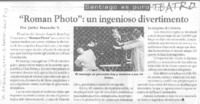 "Roman photo": un ingenioso divertimento