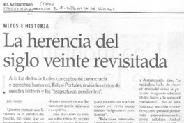 La herencia del siglo veinte revisitada