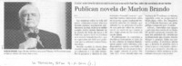Publican novela de Marlon Brando