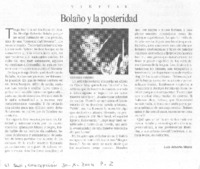 Bolaño y la posteridad