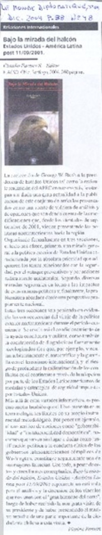 Bajo la mirada del halcón