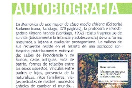Autobiografía