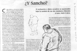 ¿Y Sancho?