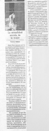 La Sexualidad secreta de la mujer