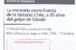 La memoria como fuerza de la historia