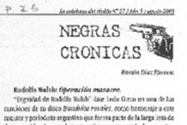 Rodolfo Walsh: Operación masacre