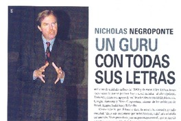 Un gurú con todas sus letras