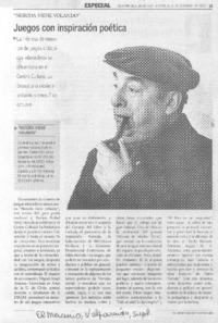 Juegos con inspiración poética.