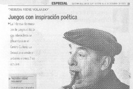 Juegos con inspiración poética.