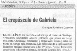 El Crepúsculo de Gabriela.