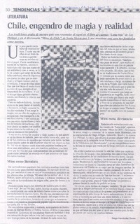 Chile, engendro de magia y realidad.