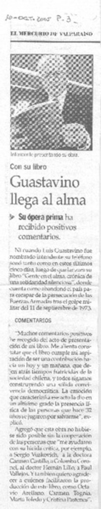 Guastavino llega al alma.