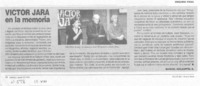 Víctor Jara en la memoria.