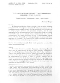 Las Preguntas del tiempo y las confesiones: Caracol y otros cuentos.