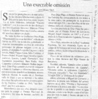 Una excelente omisión