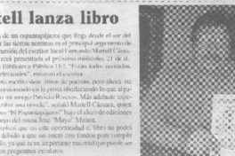 Martell lanza libro.